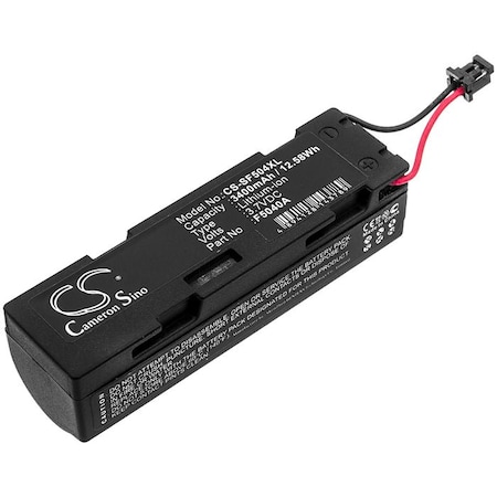 Bsc Preferred Symbol BCS1002 F5040A FNN7810A PS3050 PSS3050 3400mAh Barcode Replacement Battery CS-SF504XL.2